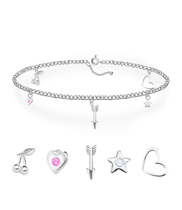 Luxurious Silver Anklet ANK-04